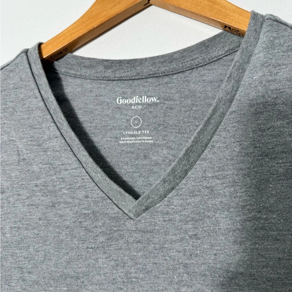 goodfellow & H&M Men T-Shirts bundle size L Gray/purple - Picture 5 of 14